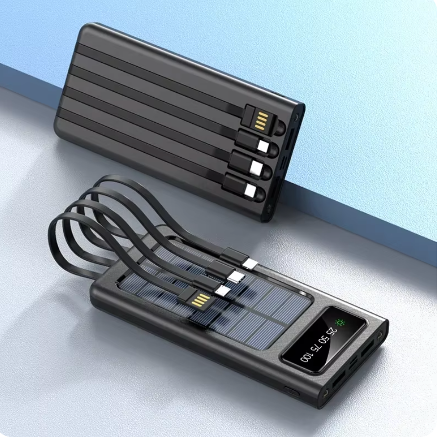 20,000 mAh Solar powerbank