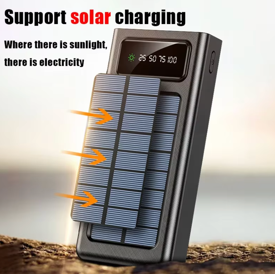 20,000 mAh Solar powerbank